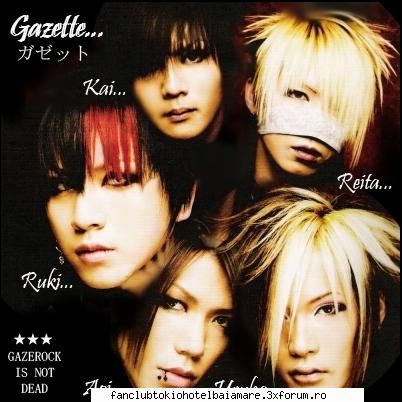 pus...aia nu era poza buna :rusine: the gazette